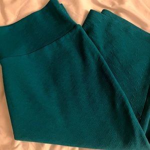 GORGEOUS Textured pencil skirt - Lularoe Cassie - deep turquoise